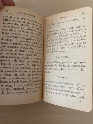 Libro "El mes de noviembre" F.Vitali (Año 1917)