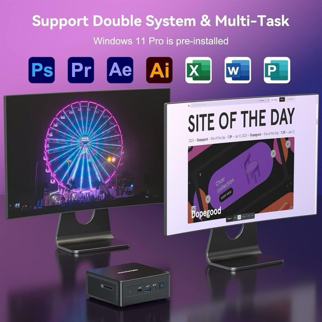 Mini PC con Intel Core i3