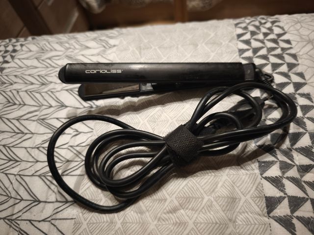 Plancha Viaje Corioliss Mini Negra.