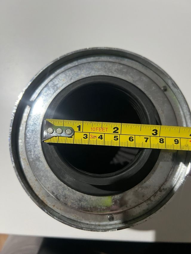 Filtro aire alto flujo cromado