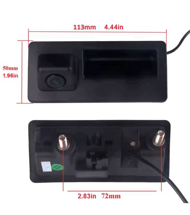 Cámara trasera coche HD 170°