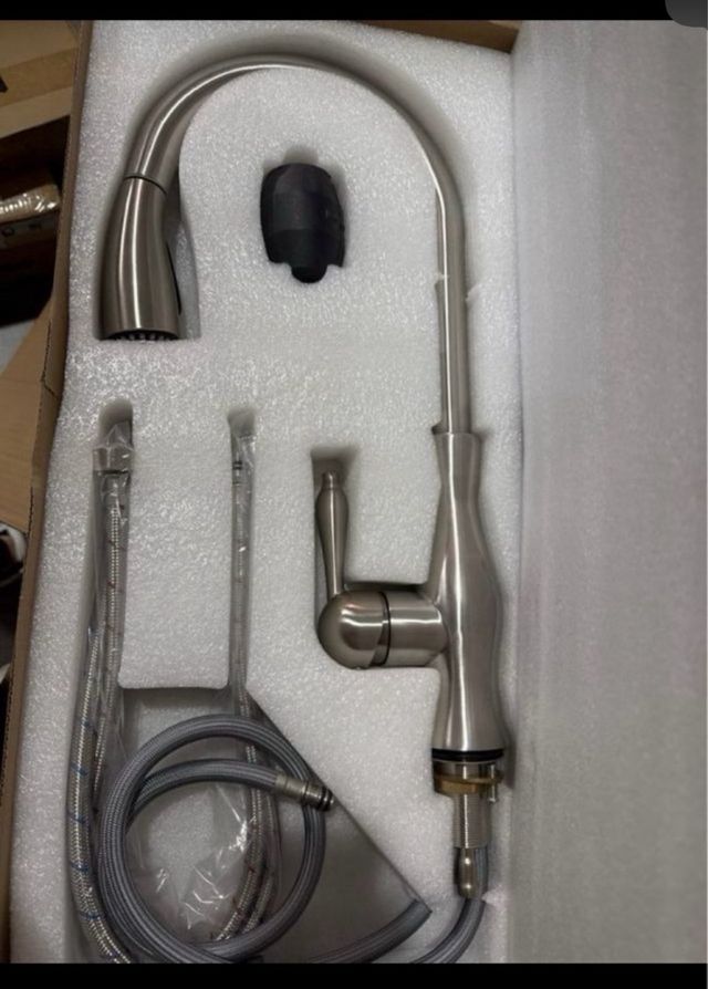 Grifo cocina acero inoxidable