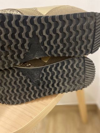 Sneakers Everlast oro e argento