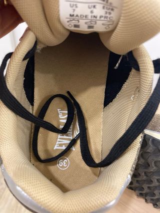 Sneakers Everlast oro e argento