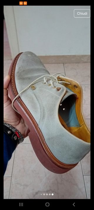 Scarpe Paciotti Uomo 41 - Grigie