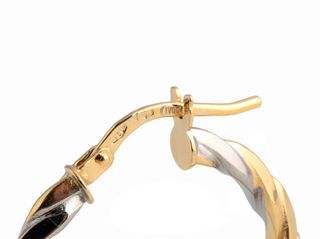 argollas oro 18k