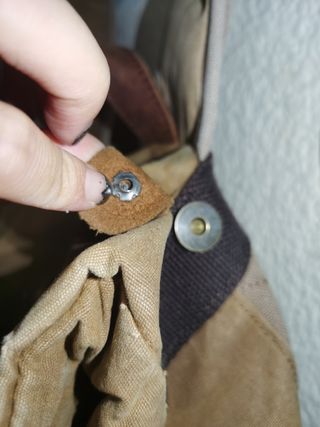 Mochila canvas marrón