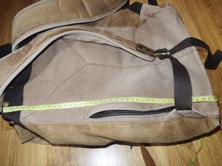 Mochila canvas marrón