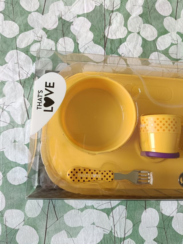 Set pappa That's Love + tovaglietta nuovo!