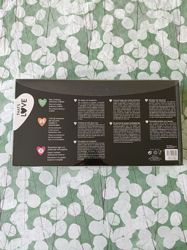 Set pappa That's Love + tovaglietta nuovo!