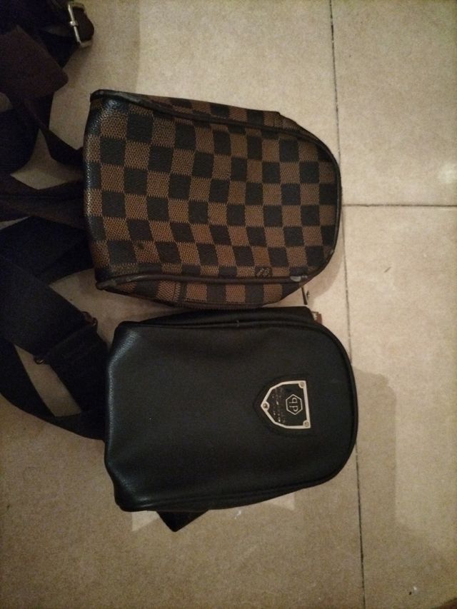 2 Bandoleras - Marrón y Negra