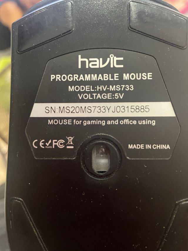Mouse da gioco Havit HV-MS733