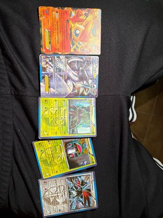 Cartas Pokémon - Lote de 5