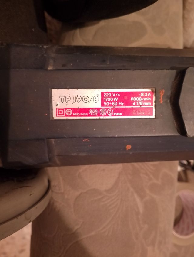 Amoladora angular Felisatti TP190/8