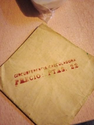 Circunferencia Calculadora - Ptas. 22
