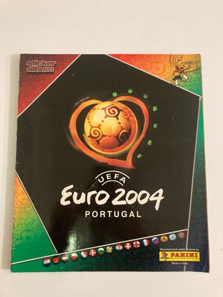 Álbum completo Eurocopa Portugal 2004-Euro- Panini