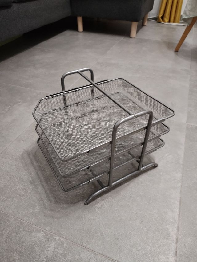 Organizador bandeja documentos Ikea - Gris
