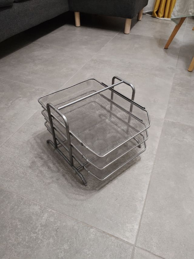 Organizador bandeja documentos Ikea - Gris
