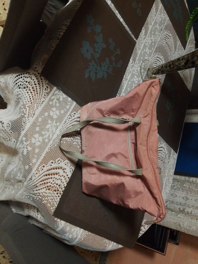 Bolso rosa - ligero y espacioso