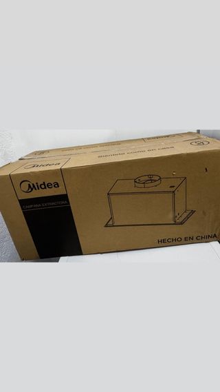 CAMPANA EXTRACTORA MARCA MIDEA EN INOX 