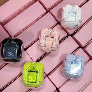 Auriculares Ultrapod-Max (negros), cascos TWS con sonido estéreo, pantalla Digital LED