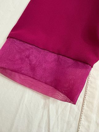 Traje chaqueta falda rosa