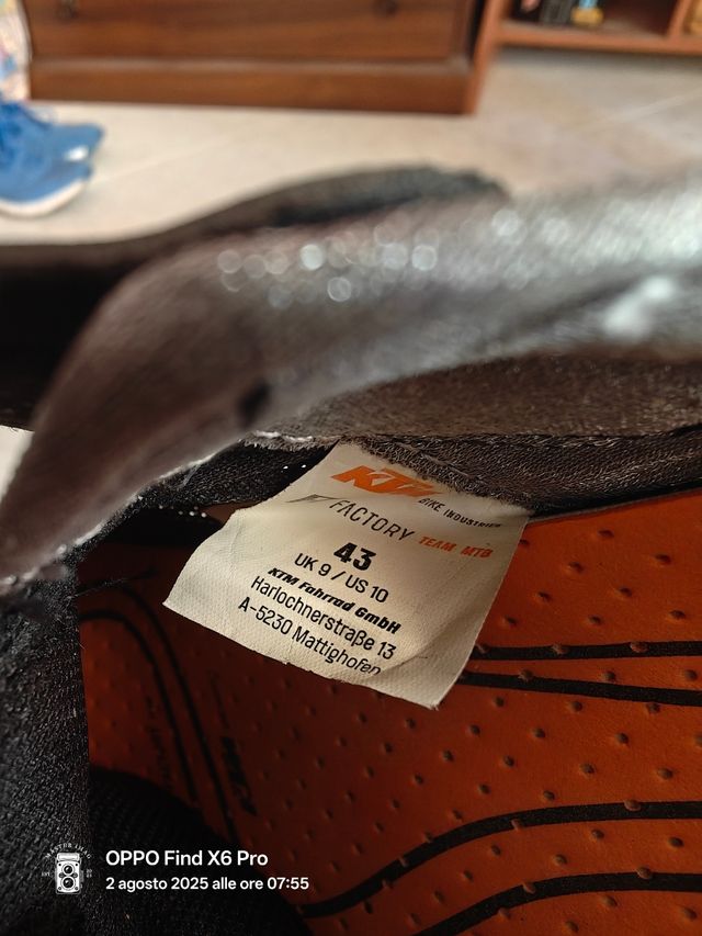 Scarpe bici KTM Factory 43