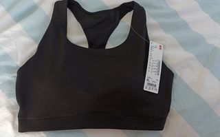 Sujetador deportivo Uniqlo negro - XL