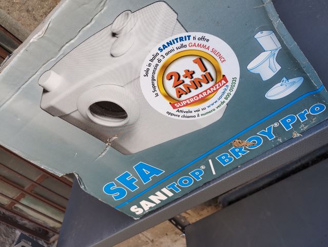 Sanitrit Sanitop Broy Pro Pompa