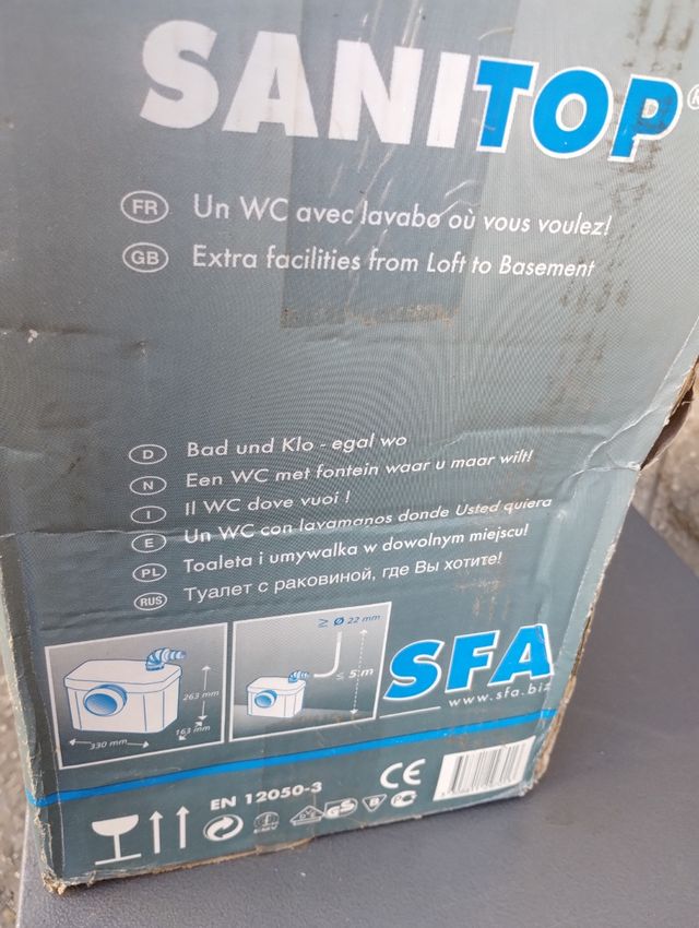 Sanitrit Sanitop Broy Pro Pompa