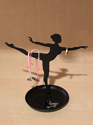 Portagioie supporto per bijoux Ballerina - Nero