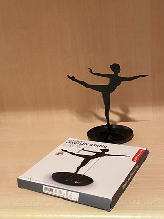 Portagioie supporto per bijoux Ballerina - Nero