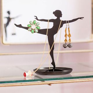 Portagioie supporto per bijoux Ballerina - Nero