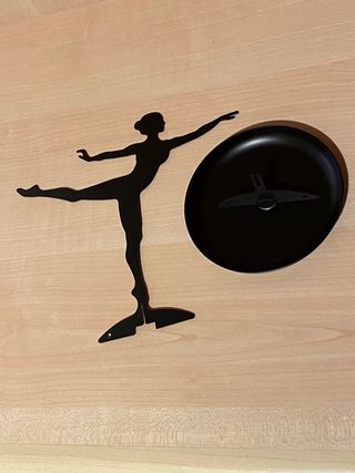 Portagioie supporto per bijoux Ballerina - Nero