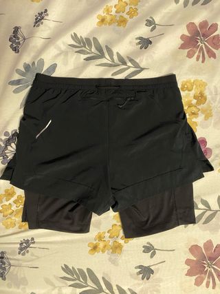 Pantalón corto Cross Salomon Running Hombre 2 en 1