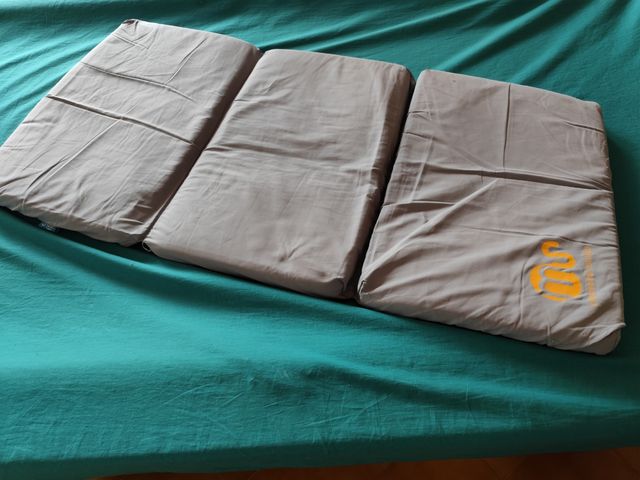 Cuna de viaje plegable First Step + colchón MS