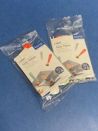 Set 8 forchettine Koziol aperitivo