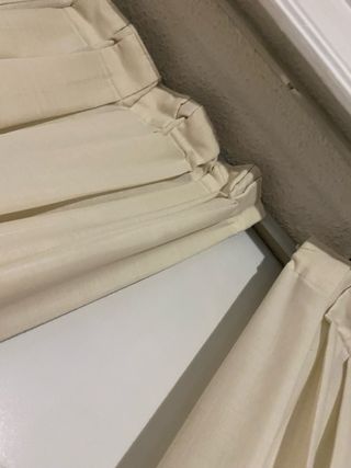 Cortinas beige - 2 unidades