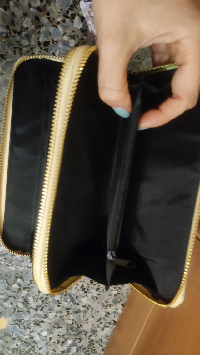 Portafoglio floreale multicolor