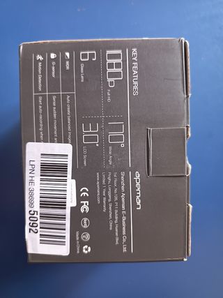 Cámara Apeman C450 Dash Cam 1080p