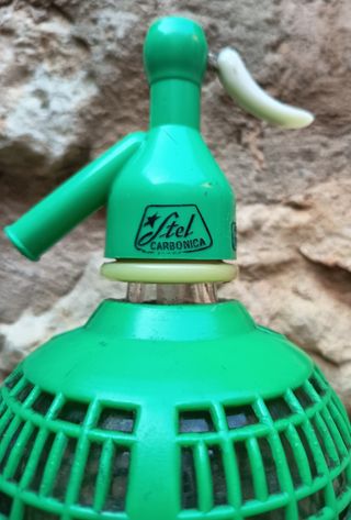 Sifón Stel Carbonica antiguo