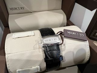 Reloj Mercury Condor marrón-oro