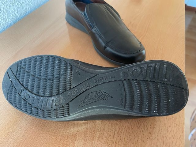 Zapatos Pitillos negros - Piel