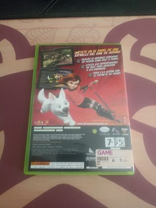 Juego Xbox 360 Disney Bolt