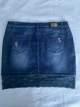 Gonna jeans Motivi blu, tg 46