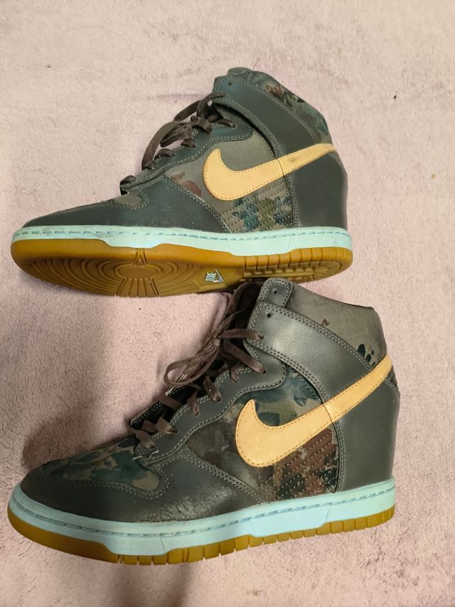 Nike Dunk Sky Hi - Botines camuflaje