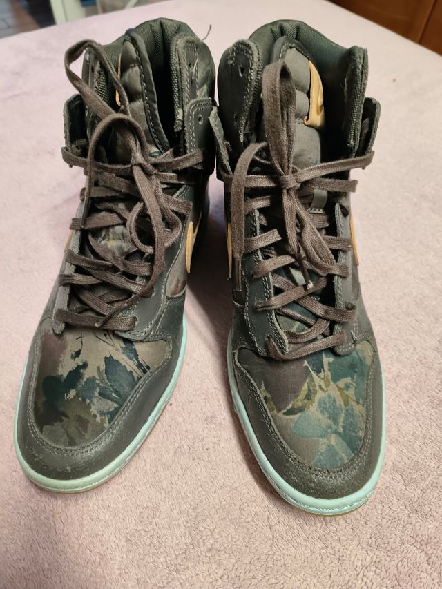 Nike Dunk Sky Hi - Botines camuflaje