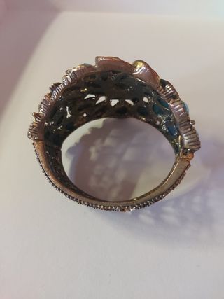 Bracciale oro e turchese