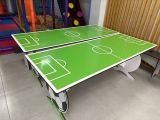 mesas cumpleaños con sus bancos