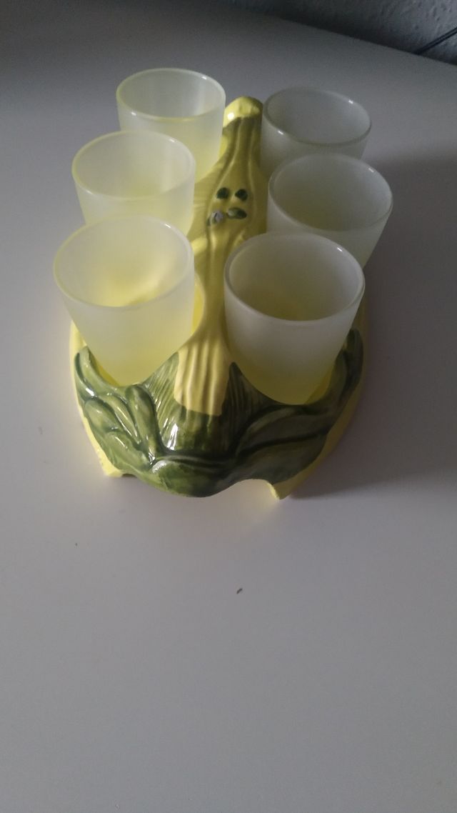 Juego chupitos maíz (6 vasitos)